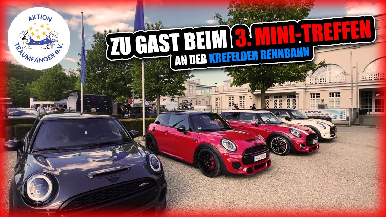British Garage   Zu Gast beim 3. Mini Treffen an der Krefelder Rennbahn