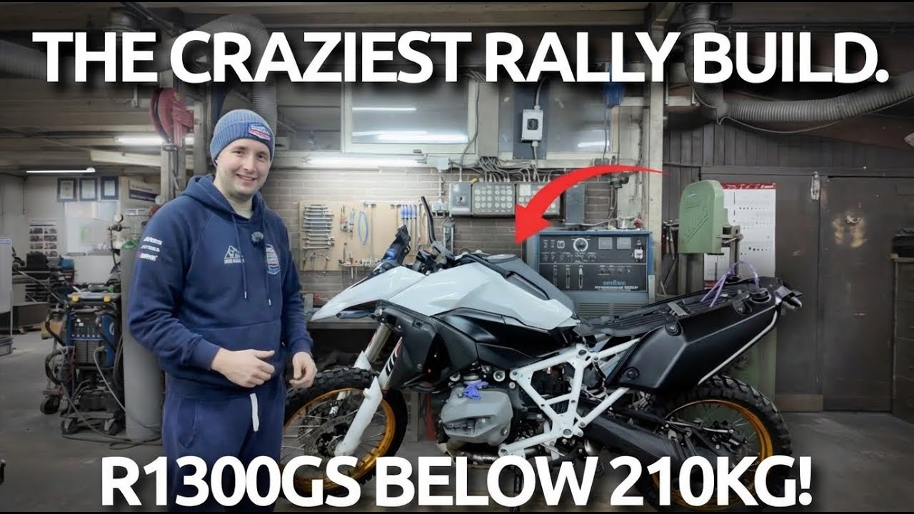 Самый безумный раллийный проект на BMW R1300GS в истории.