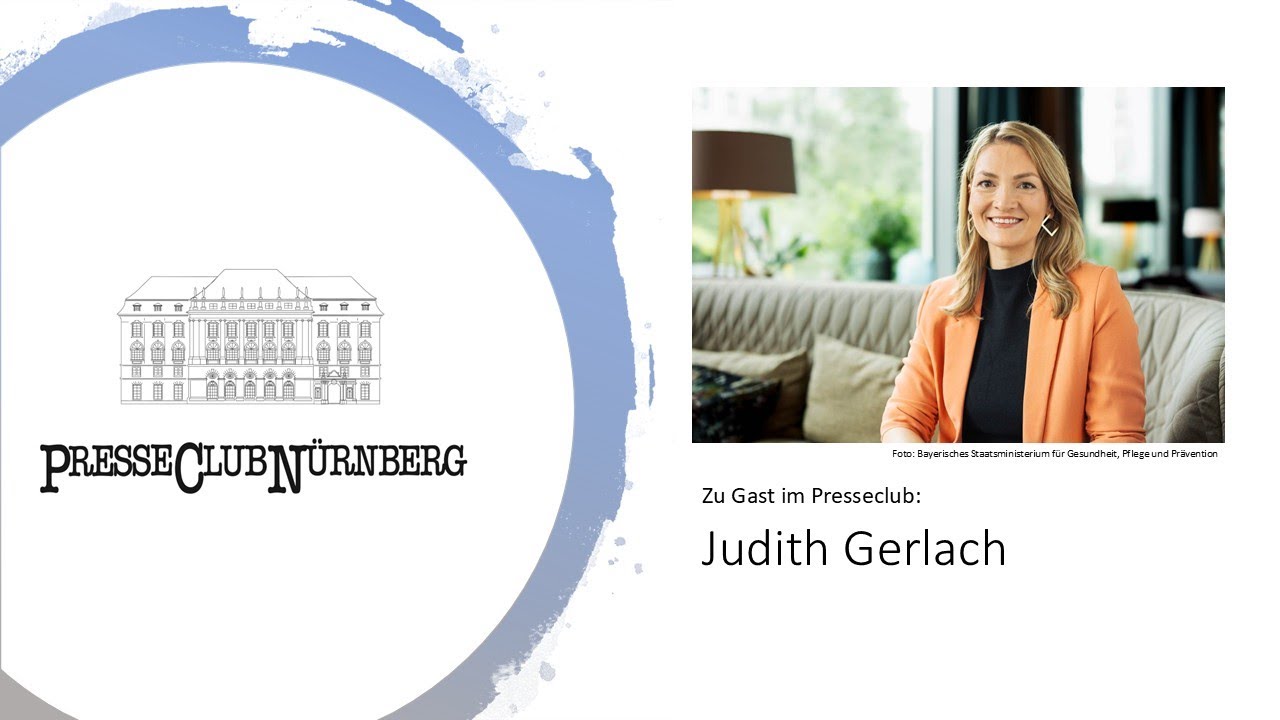 ZU GAST IM PRESSECLUB: Judith Gerlach