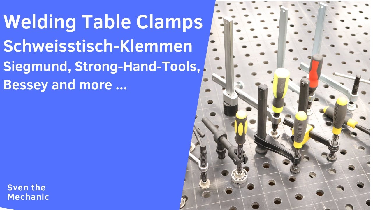 Welding Table Clamps, Schweisstisch Klemmen (Zwingen)
