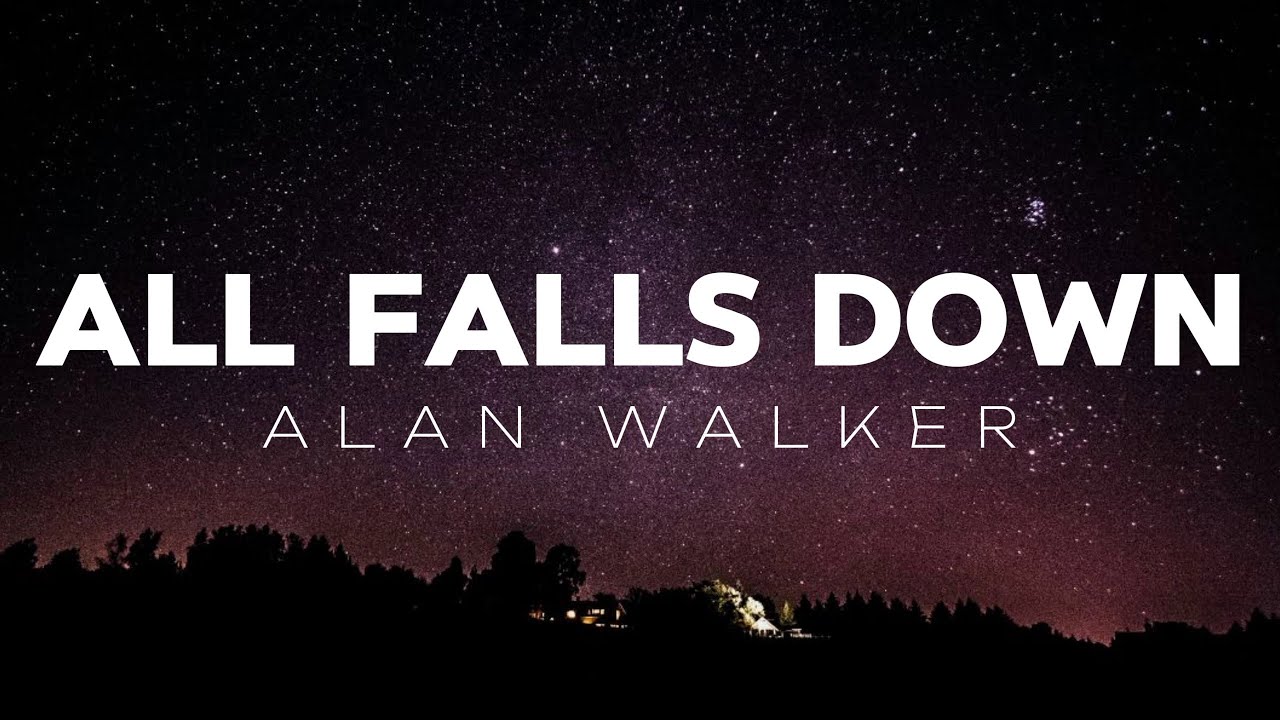 ALL FALLS DOWN - ALAN WALKER ft. NOAH CYRUS with DIGITAL FARM ANIMALS [ Lyrical Music Video ]