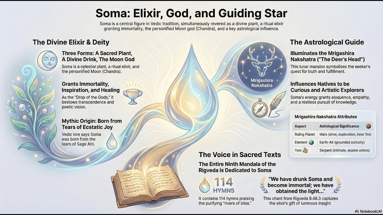 🌙|| The Mystery of Vedic Deity Soma | Lord of Mrigashira Nakshatra Explained || 