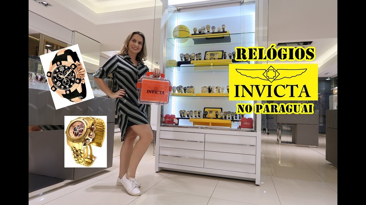 Relógios Invicta no Paraguai