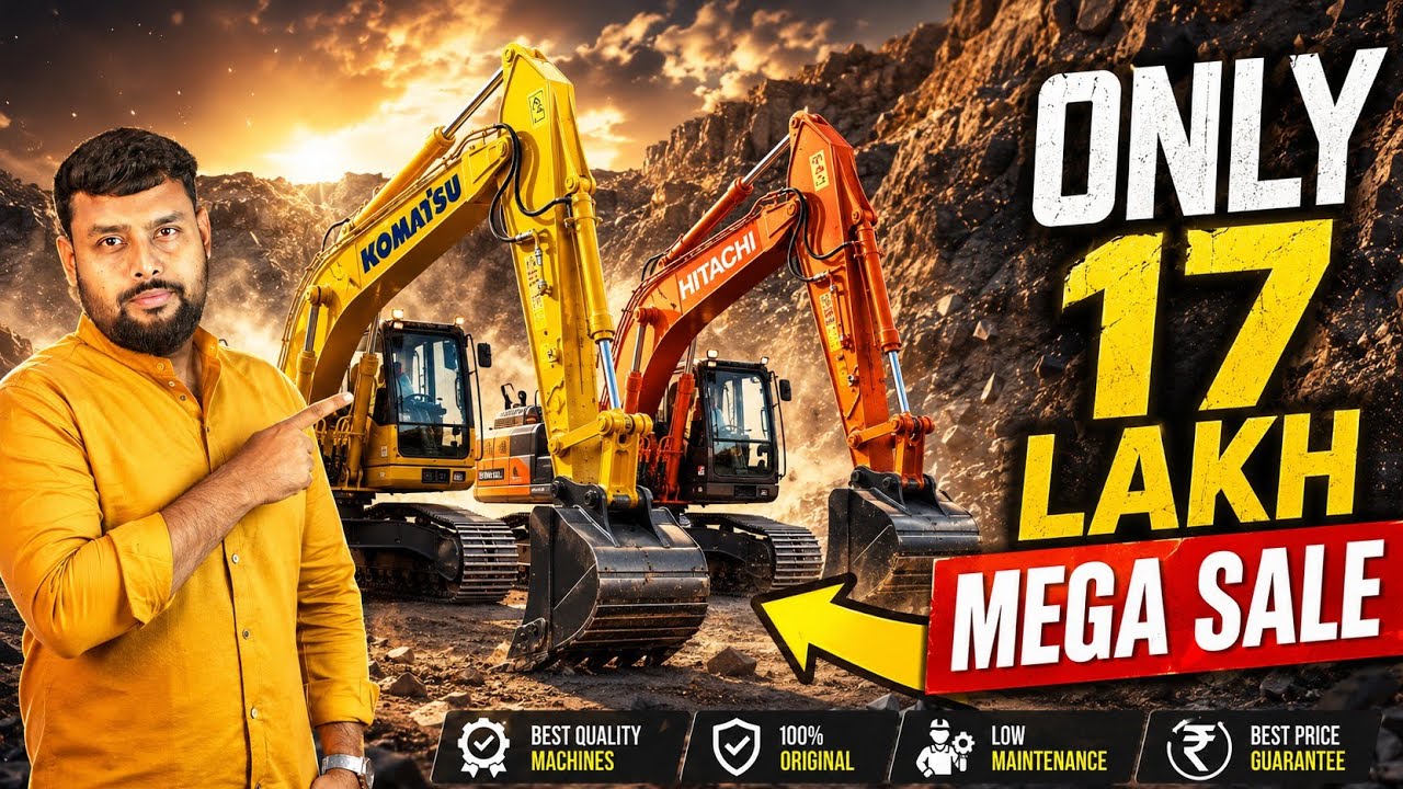 Second Hand Tata 220, Tata 210, PC 210 Excavator In Just 17 Lakh, #Excavator #machine