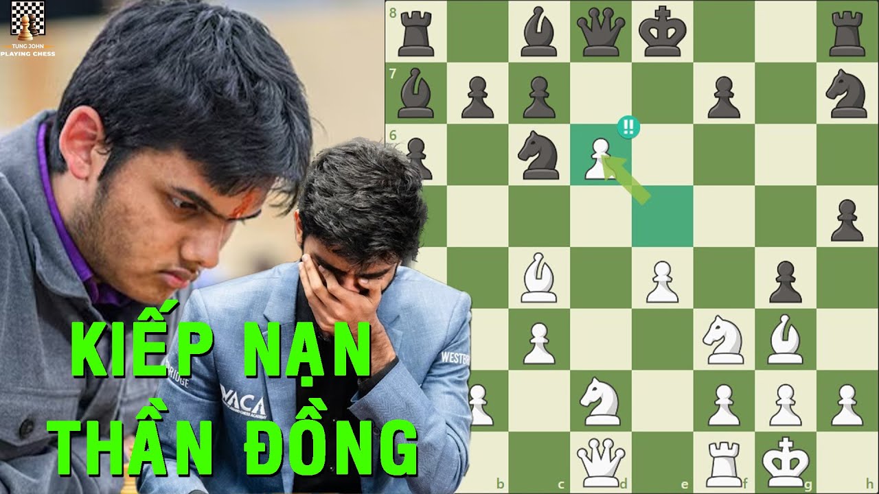 Kiếp Nạn Thần Đồng Của Đương Kim Vua Cờ Dommaraju Gukesh - FIDE Grand Swiss 2025 || TungJohn Chess
