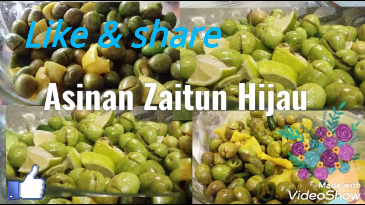 Rahasia  cara Membuat Acar. Asinan Zaitun ala arabic. (B2).