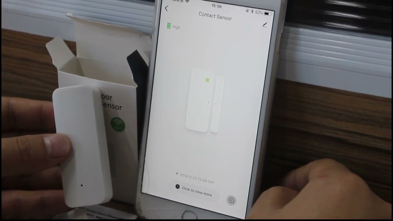 Smart Wifi tuya Door Window Sensor  support Alexa Google Home