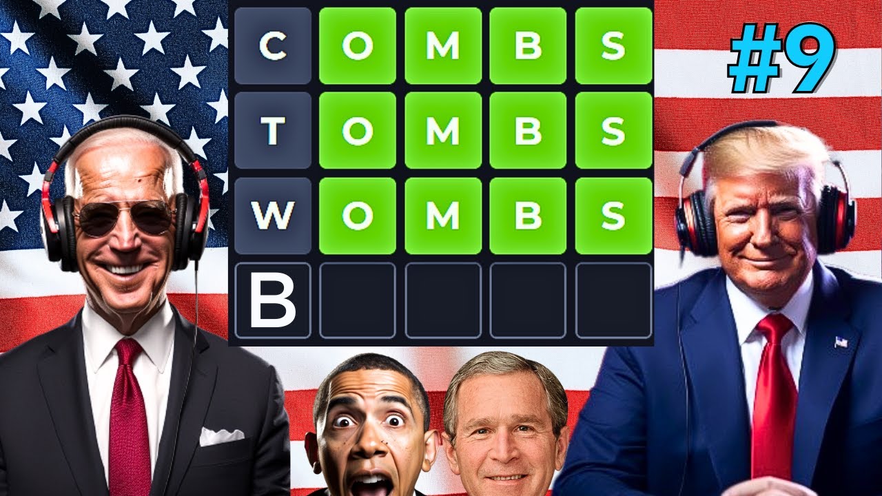 AI Presidents Play WORDLE 9