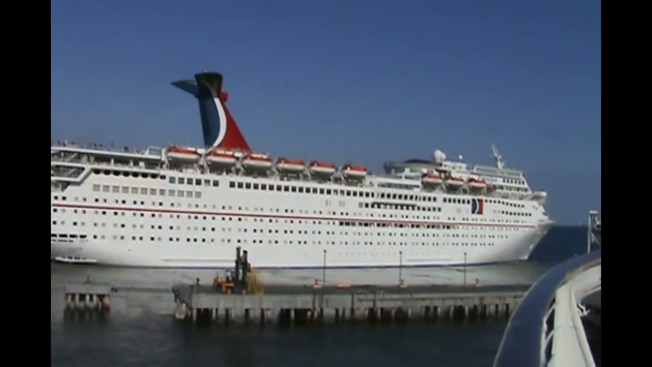 Carnival Paradise Departs Long Beach, CA - May of 2008