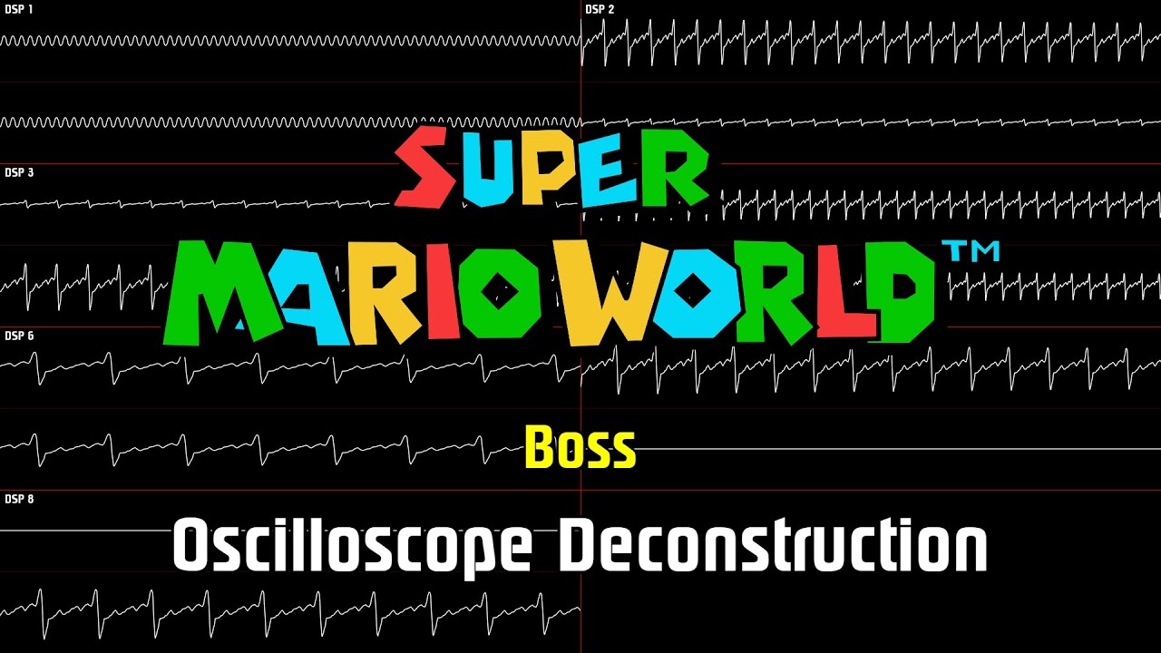 Super Mario World - Boss [Oscilloscope Deconstruction]