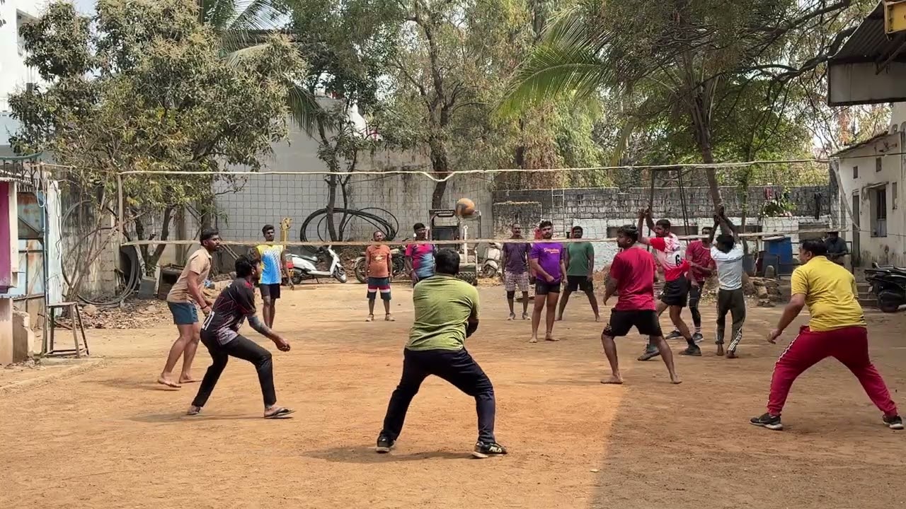Volley Vlog : Volleyball Highlights & Game-Winning Spikes! 🔥| Attapur | Hyderabad |