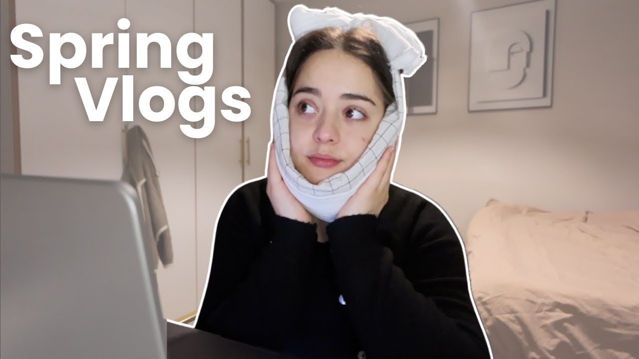 I got my WISDOM TEETH removed | trying to rest | Spring Vlogs