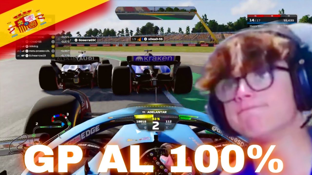 GP AL 100% ENTRE STREAMERS | F1 23 | Mikicg