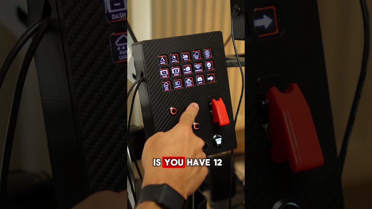 How to mount your streamdeck to your simracing setup #boxoneracing #simracing