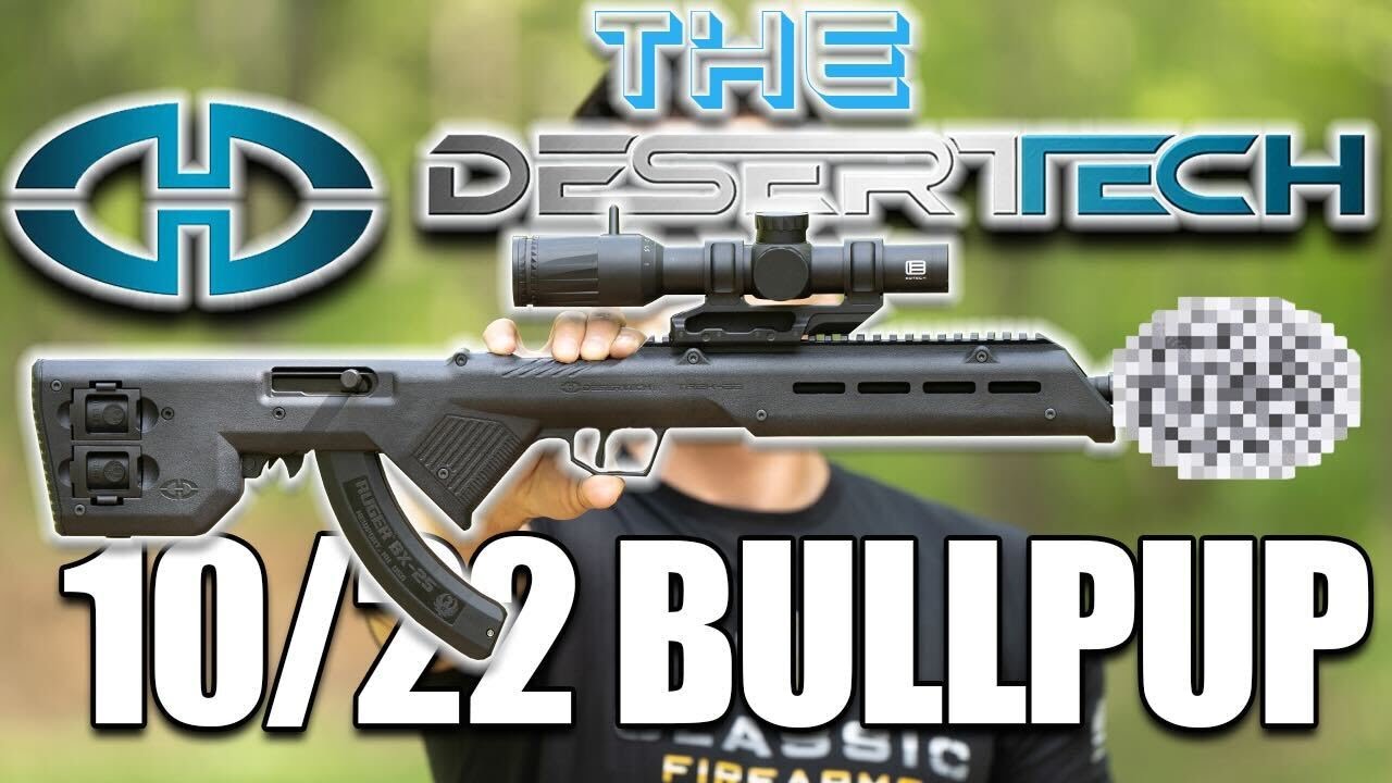 Винтовка Bullpup 10/22! | Desert Tech Trek 22