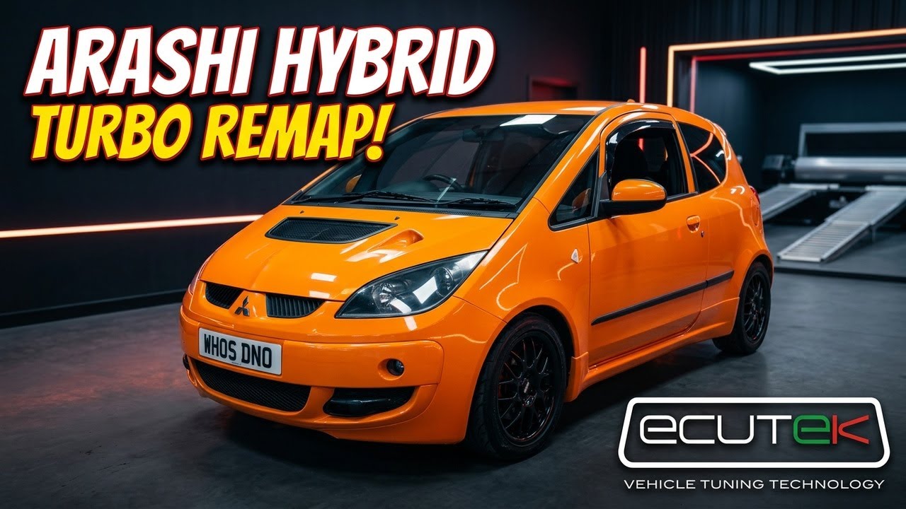 Arashi Hybrid Turbo Mitsubishi Colt CZT 4g15t Remap with Ecutek