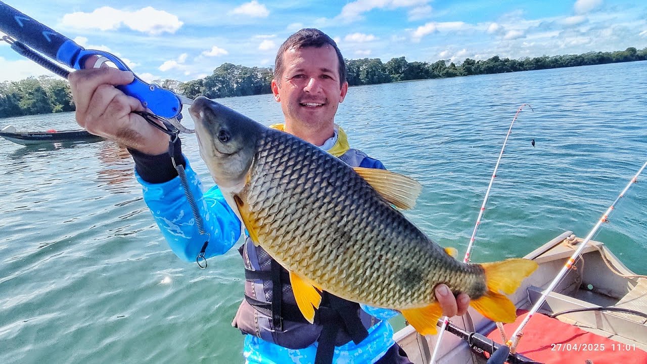NUNCA SUBESTIME A FOR&Ccedil;A DESSE PEIXE - PESCARIA NORIO PARAN&Aacute;