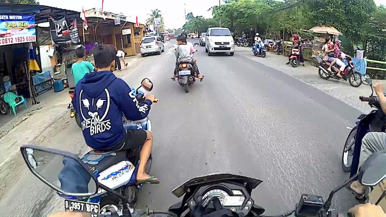#1 my first motovlog || sunmori kecil