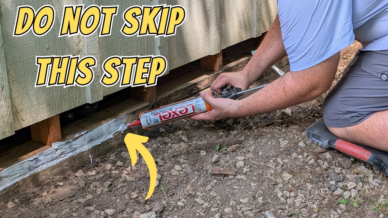 Easy Shed Repair: Liquid Flashing To Prevent More Damage!