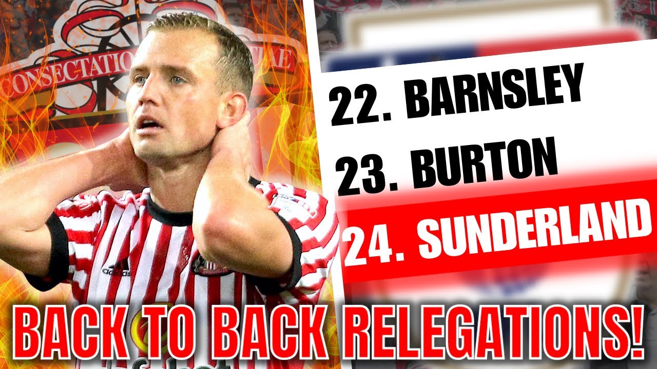 The Story Of Sunderland's DOWNFALL