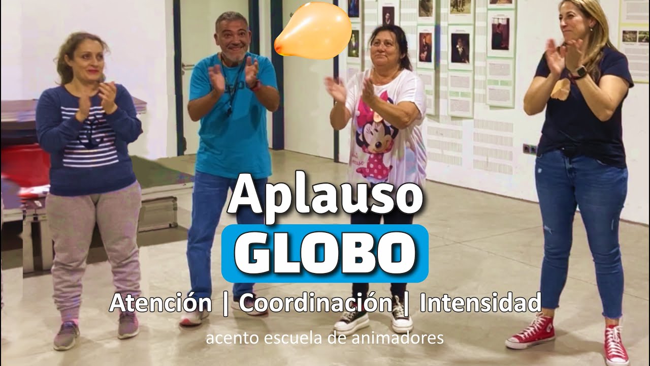 Aplauso 𝐆𝐋𝐎𝐁𝐎. Celebración | Coordinación | Cohesión | Dinámica Animación de Grupo | Campamento