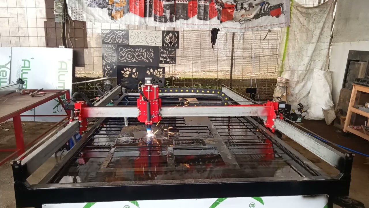 Mesin CNC Plasma series 1 tipe meja Bpk. Thias Bali