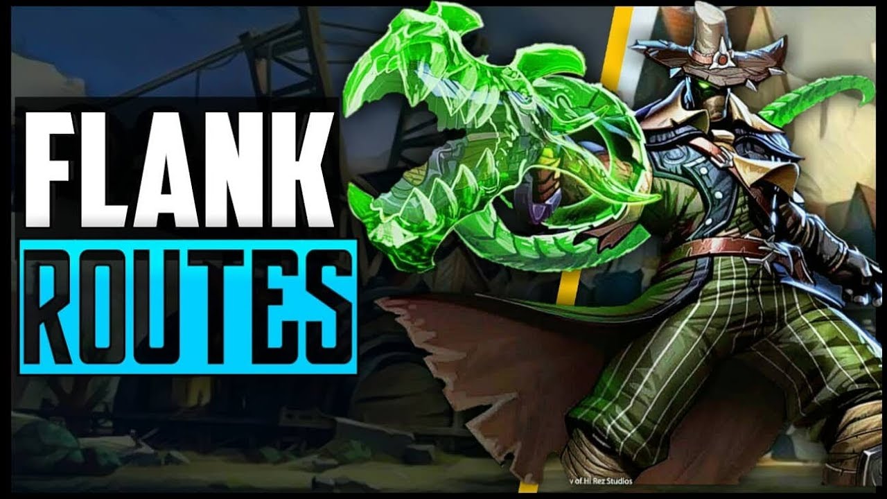 ALL MAP SECRETS & FLANK ROUTES for ANDROXUS in PALADINS
