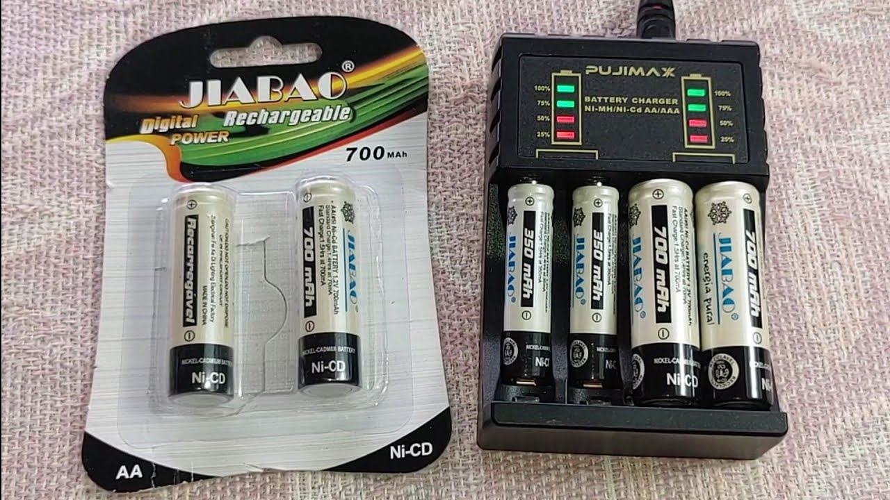Обзор аккумуляторных батарей Pujimax Battery Charger Jiabao