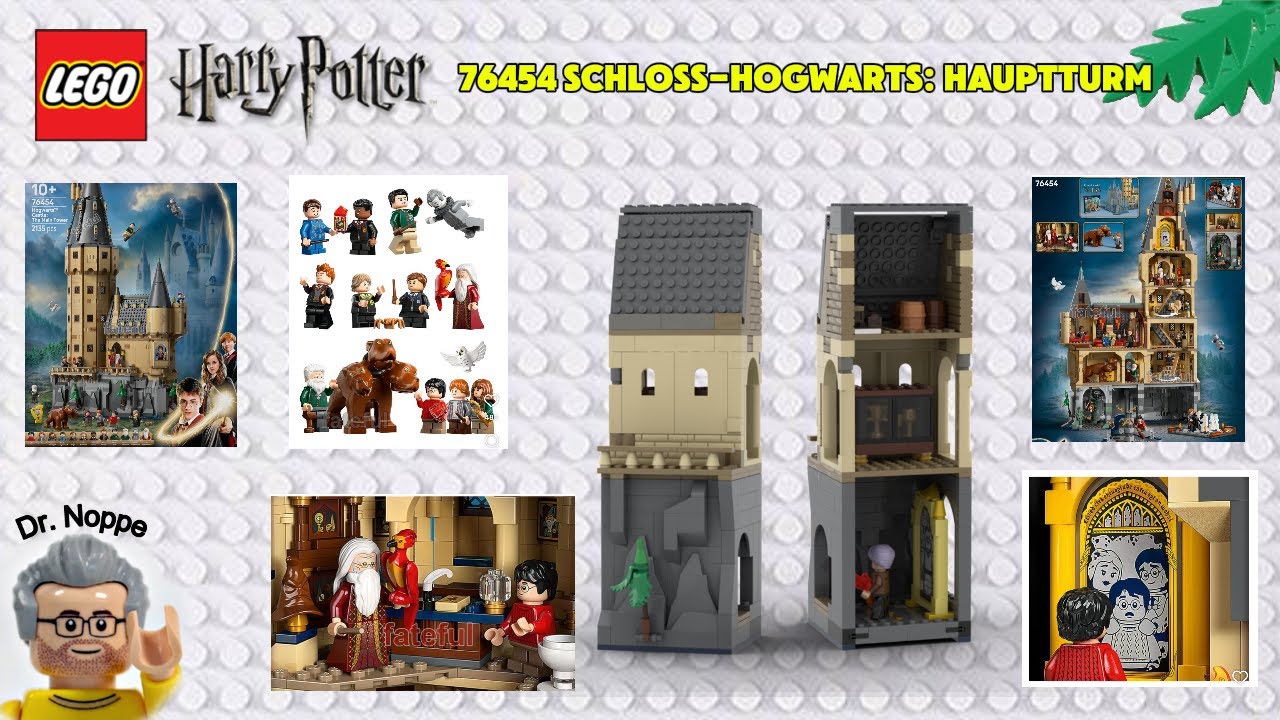 Gr&ouml;&szlig;tes und teuerstes Hogwarts Set ever! Perfekt? Fehlt was? Update 2 f&uuml;r LEGO Set 76454, Hauptturm.