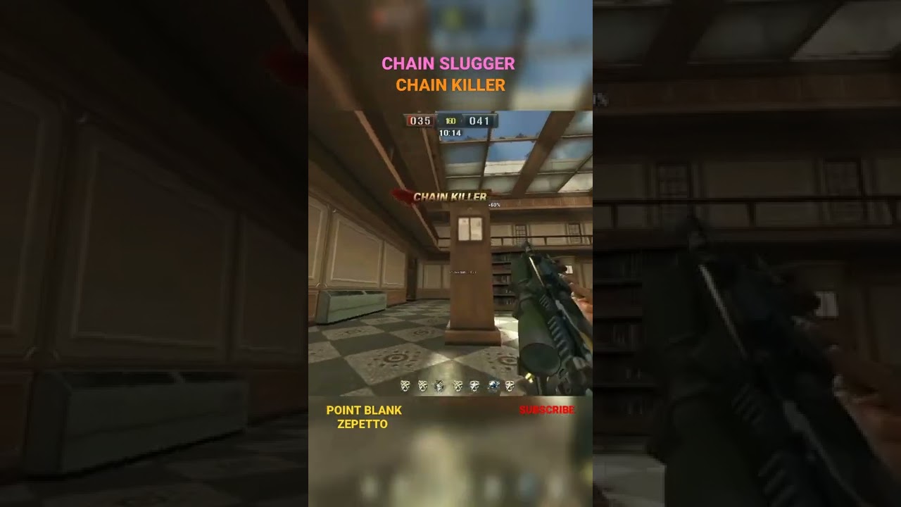 Chain Slugger And Chain Killer - New Library Room - Point Blank Zepetto