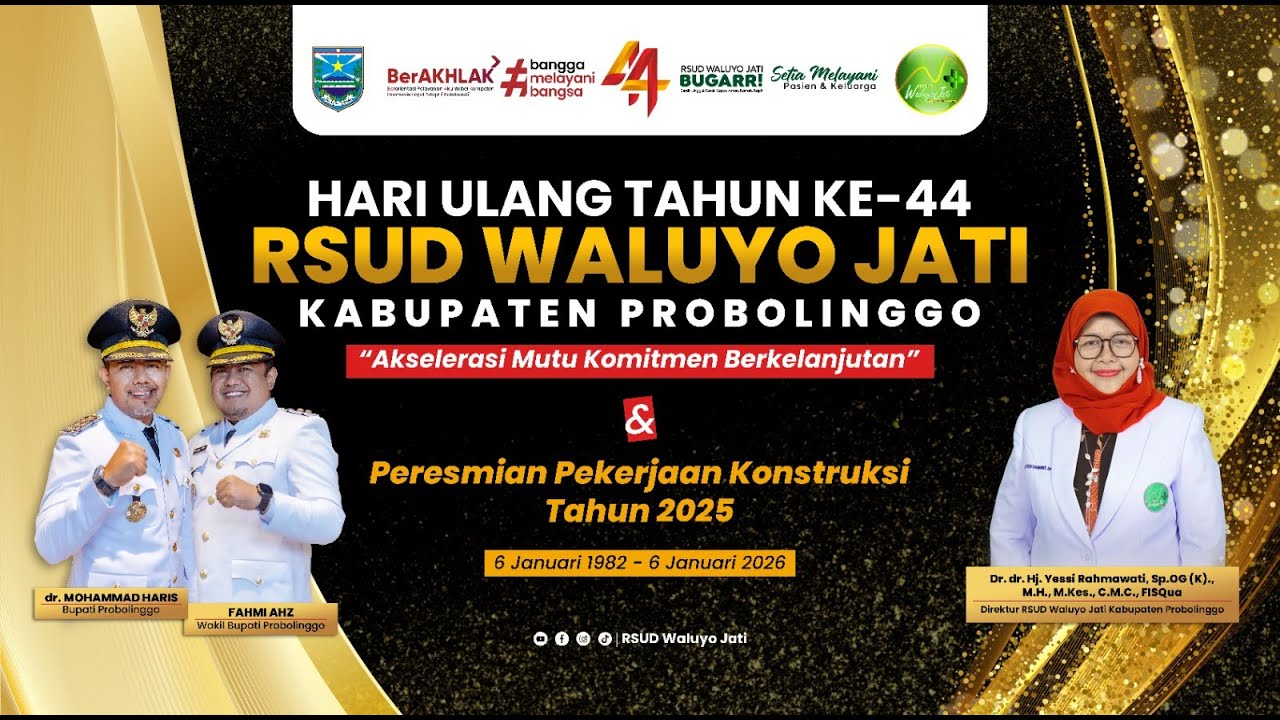 LIVE : HUT Ke-44 RSUD Waluyo Jati