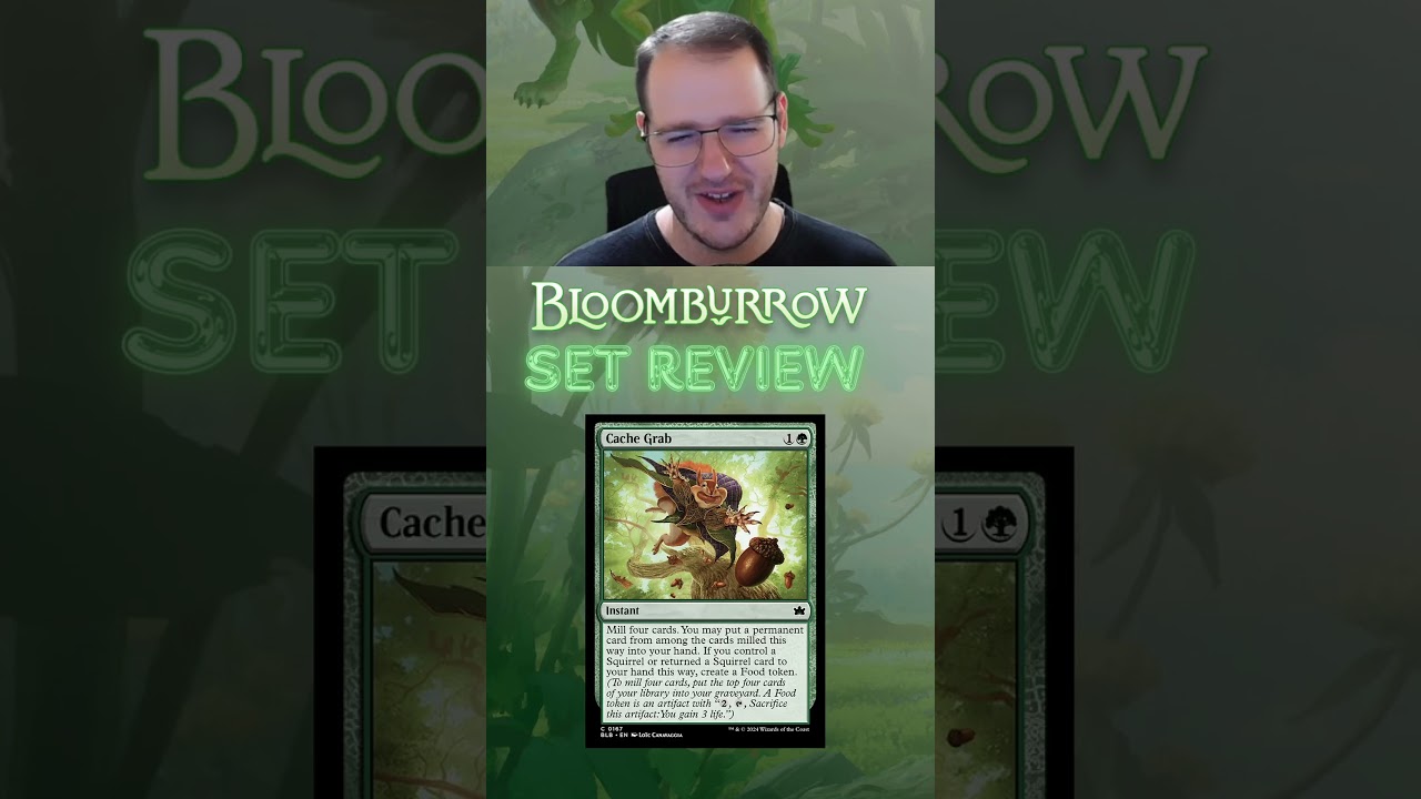DER CACHE GRAB IS REAL #mtg #games #blb #blbspoiler #bloomburrow #draft #shorts #spoiler #review