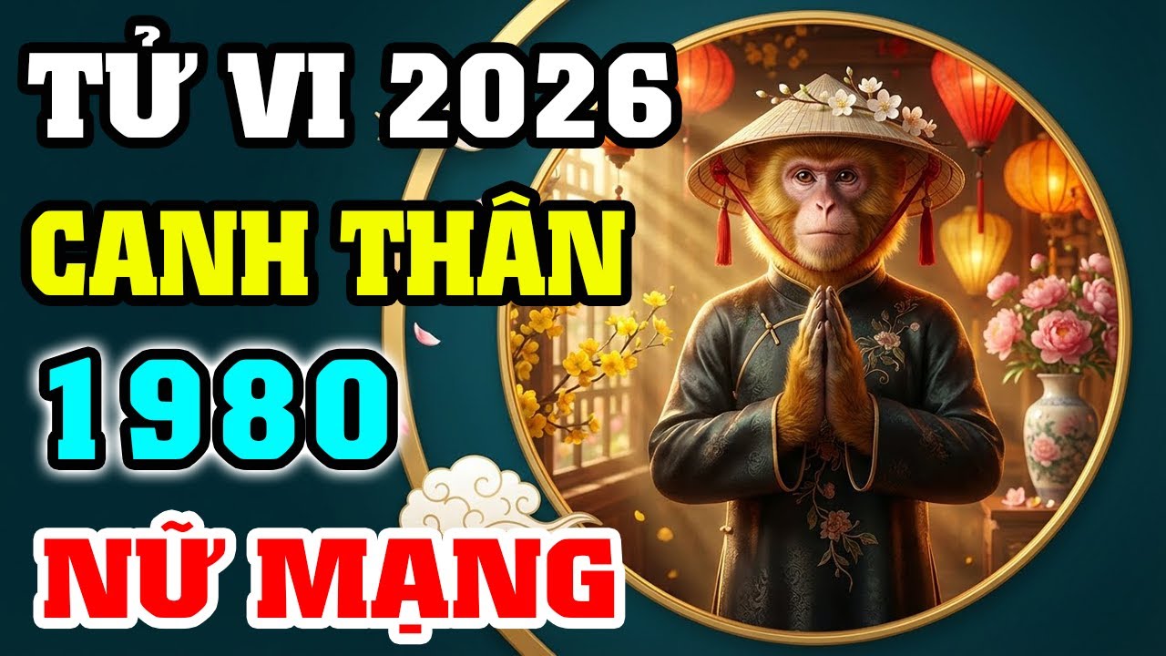 Tử Vi Tuổi Canh Thân 1980 Nữ Mạng Năm 2026: Vận Trình Bứt Phá Và Những Lưu Ý Quan Trọng