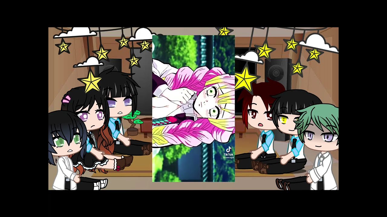 Demon slayer descendants + yushiro react to the past || GC|| credits in the description ||