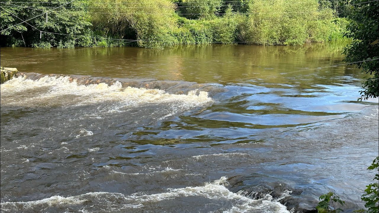 Symonds Yat Rapids today with Lydbrook gauge at 1.46m