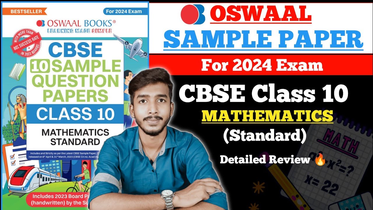 Oswaal Sample Paper Class 10 Mathematics Standard | 2023-24 | Review