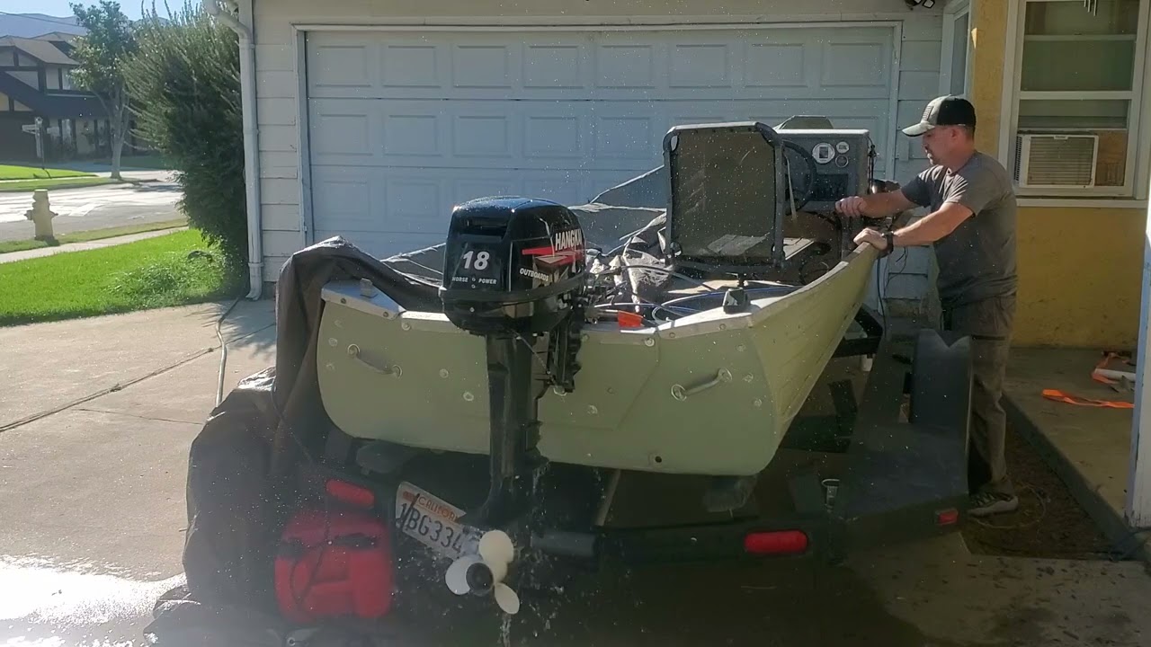 Hangkai 18hp (Yamaha 15f 2 Stroke Clone)  with FULL remote controls