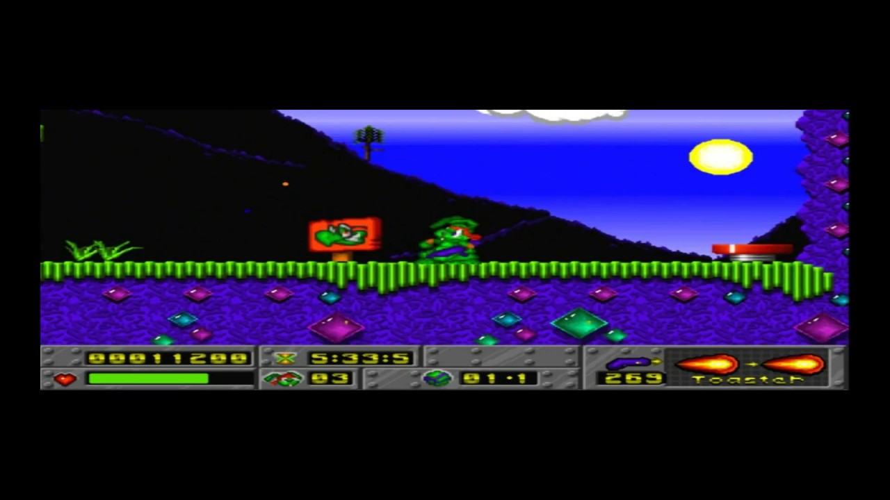 Jazz Jackrabbit DOS Walkthrough 1 - Diamondus