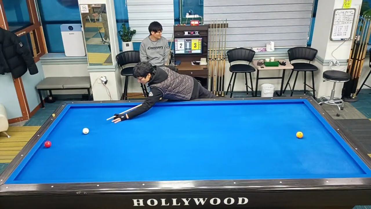 1/24일 대대 3쿠션 19점vs16점 라이브 빅3당구클럽TV 실시간게임