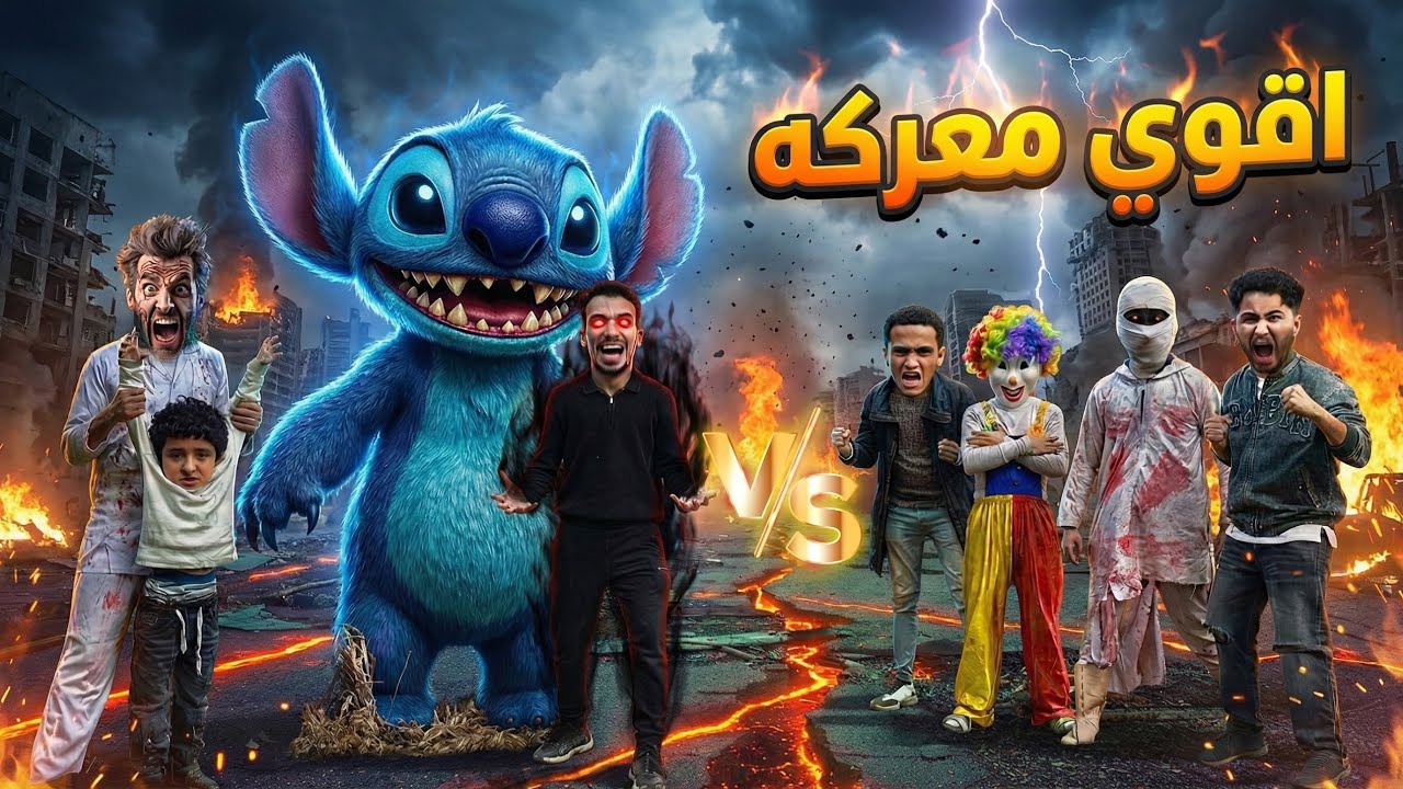 مكار اتحول شرير مع استيتش العملاق 😱🔥 وانتقموا من أصدقاء المكار 😩💔