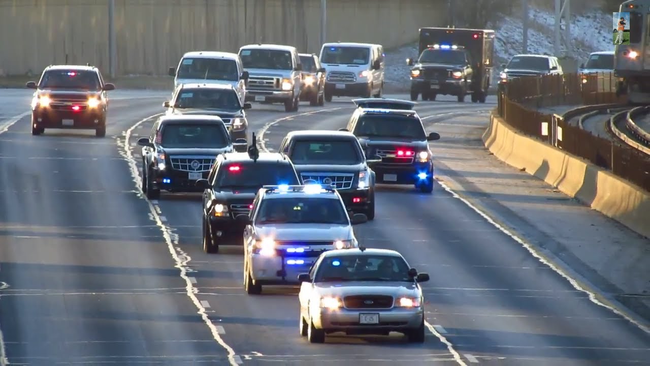 US president Motorcade vs Saudi Arabia Battalion