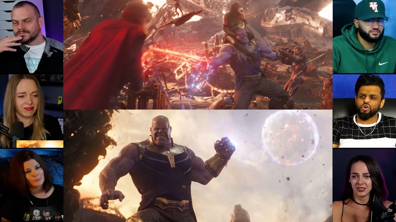Thanos vs Avengers | Avengers : Infinity War | Reaction Mashup | 