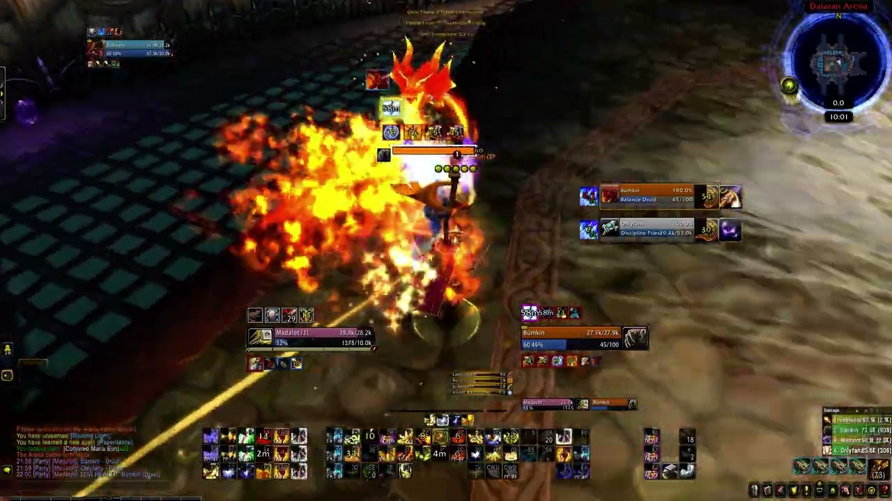 2s Ret Fire v disc bala #WoW