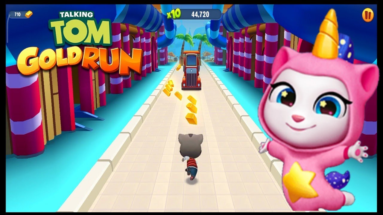 Talking Tom Gold Run - Mobile Gameplay by Tom Cat #2