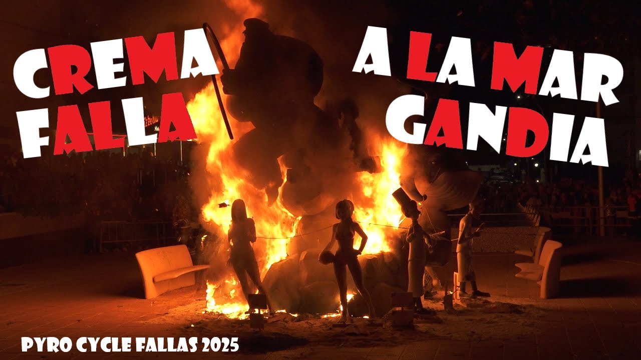 Crema Falla a La Mar Gandia 2025