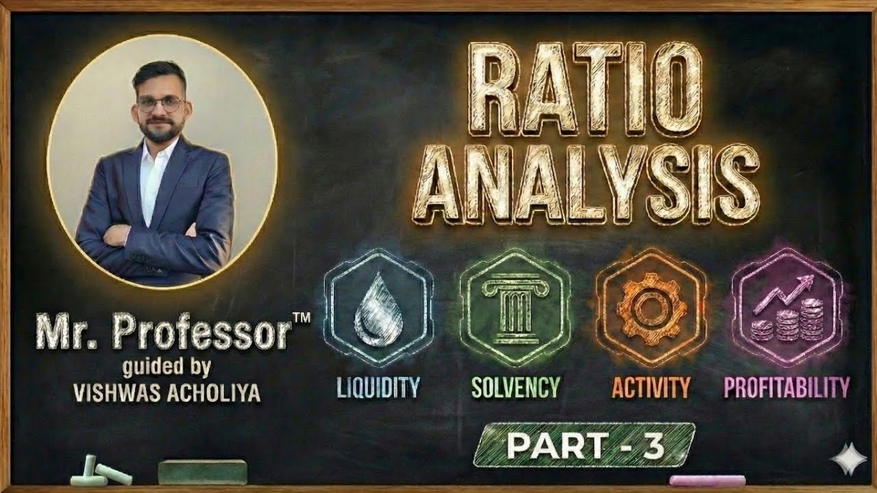 3. Class 12 Accountancy 💰 | Ratio Analysis | CBSE & RBSE