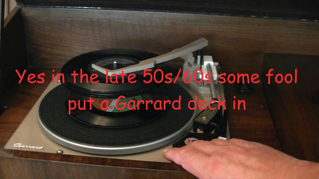 Restore vintage radiogram Ekco 1947