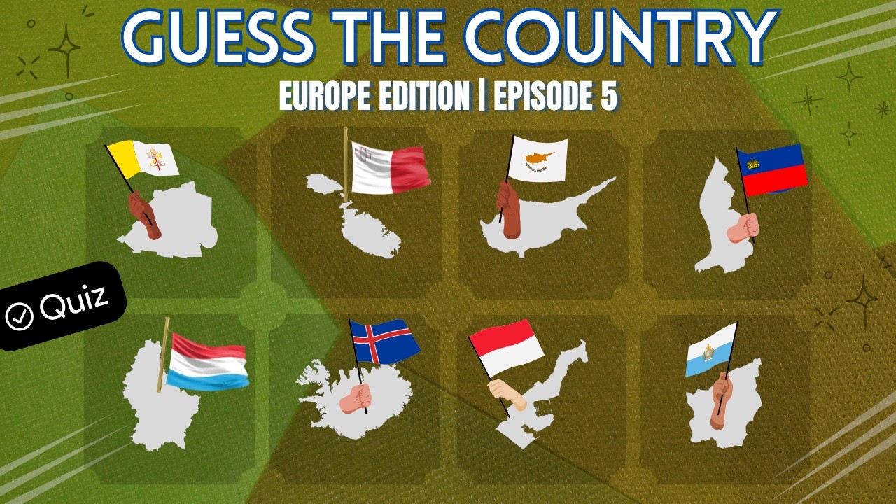Can You Guess These European Countries? 🌍 | Episode 5
