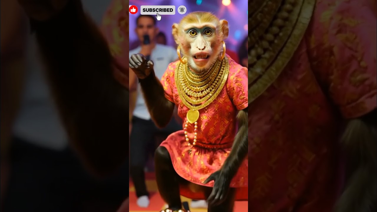 #Heartbroken Monkey Bride Dances at Ex&rsquo;s Wedding #Monkey Love Story Short