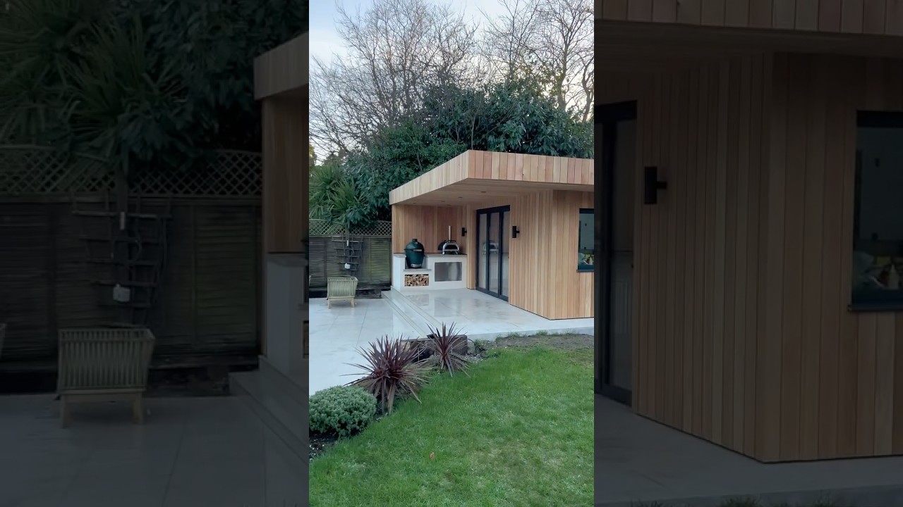 CEDAR GARDEN ROOM AND OUTDOOR KITCHEN UK